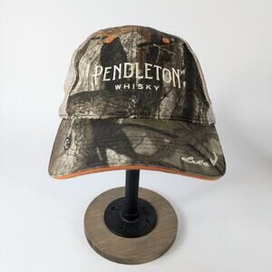 Pendleton Whiskey Men's Trucker Hat Woods Camo Baseball Cap Mesh Snapback Rodeo